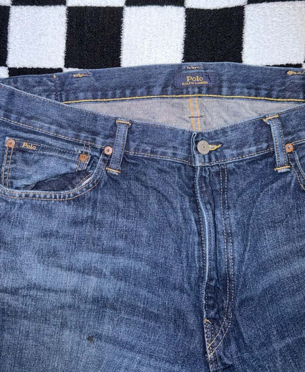 Polo Ralph Lauren The Hampton Relaxed Straight Denim Jeans 38x30